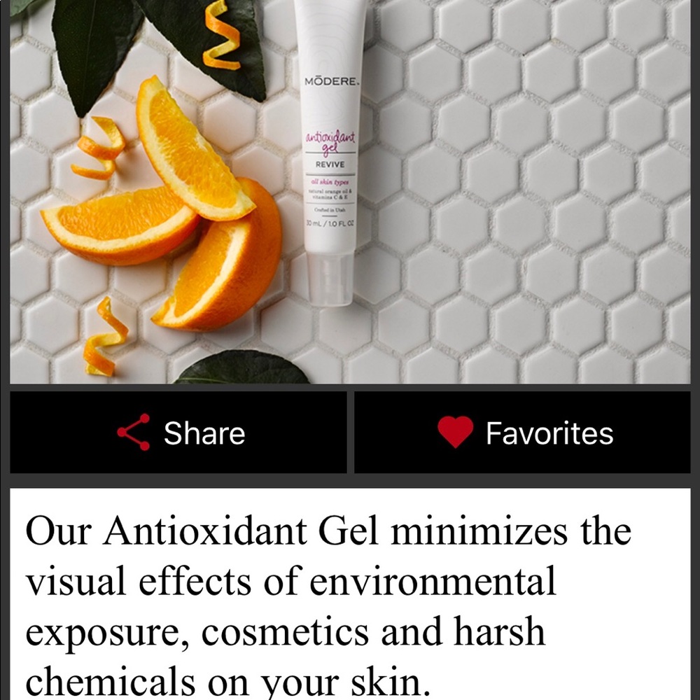 Modere Antioxidant Gel